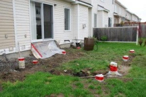 concrete footings for deck