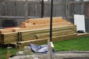 lumber for deck