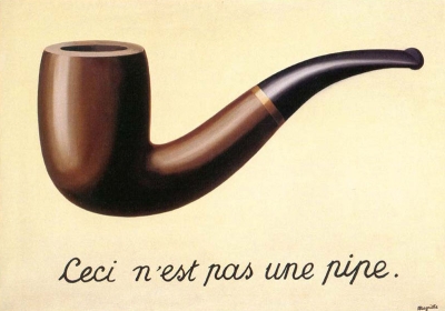 Treachery of Images by Magritte
