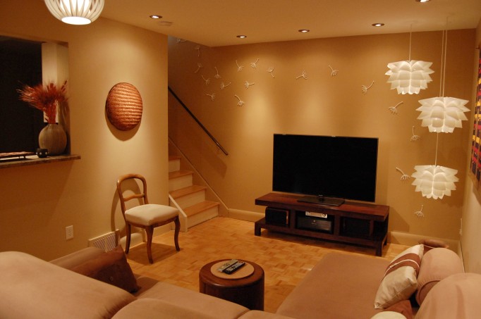 Lighting Design Living Room Renovation Project