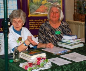 Master Gardeners of Ottawa Carleton Help Booth at a local event.