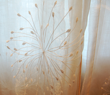 "Claire" curtain sheer