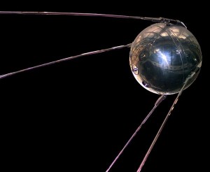 Sputnik satellite replica